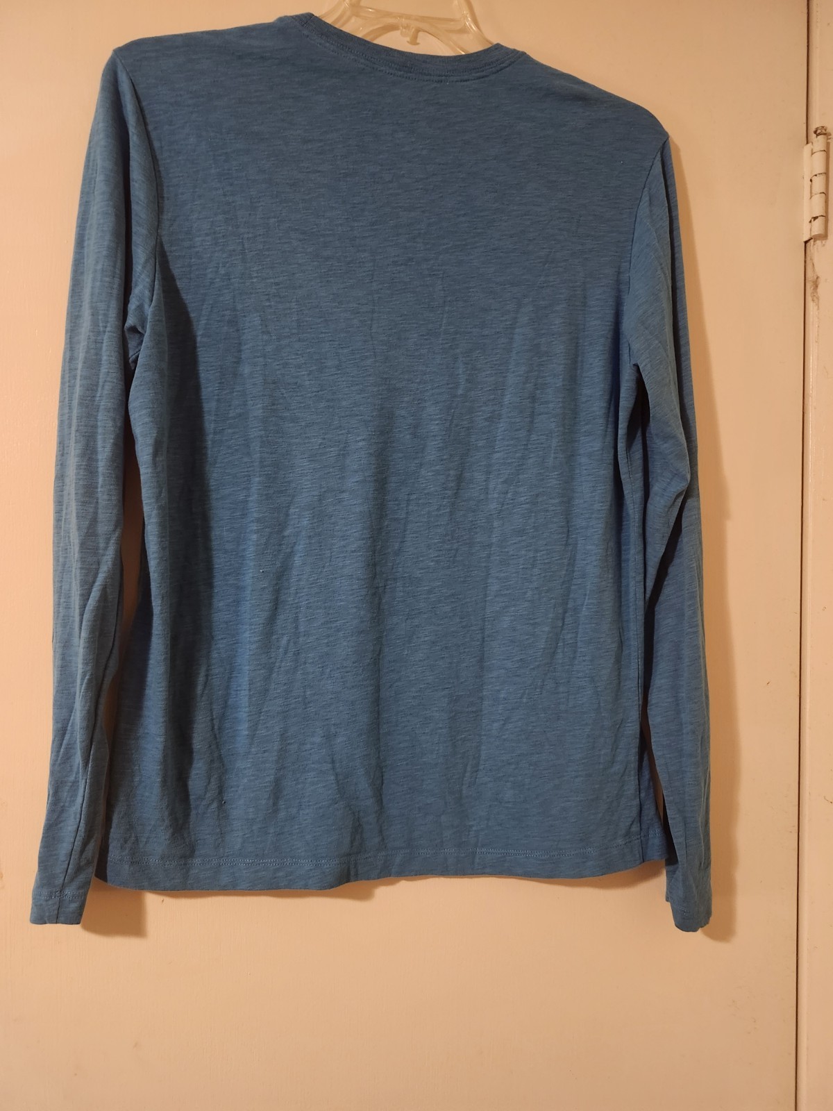Nike The Nike Tee Dri-FIT Men’s Blue Graphic Crew Neck Long Sleeve T-Shirt M gallery