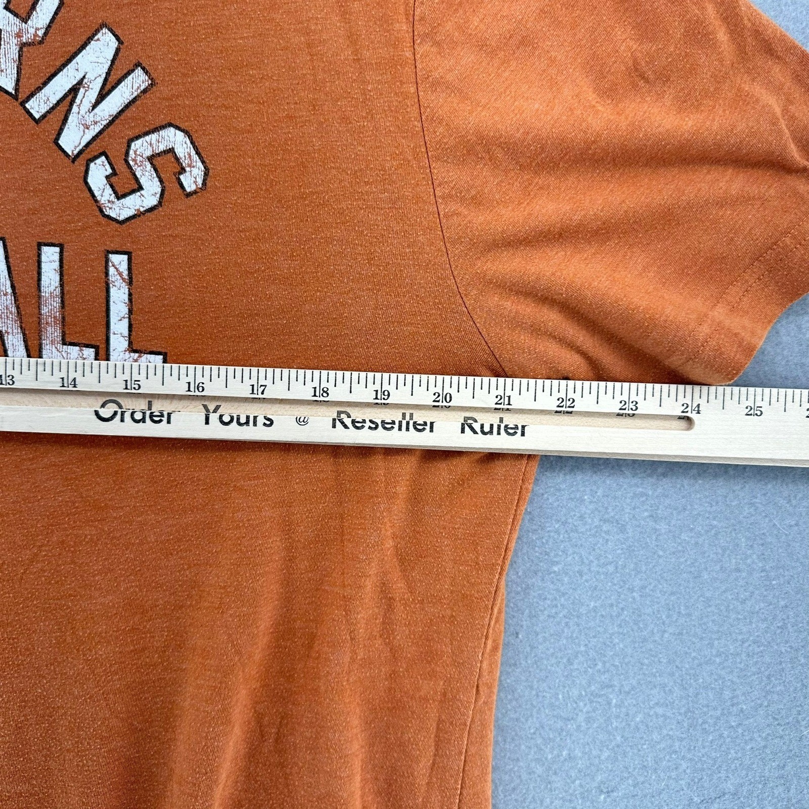 University of Texas Longhorns Fanatics Football T Shirt Mens L Orange NCAA Frat gallery