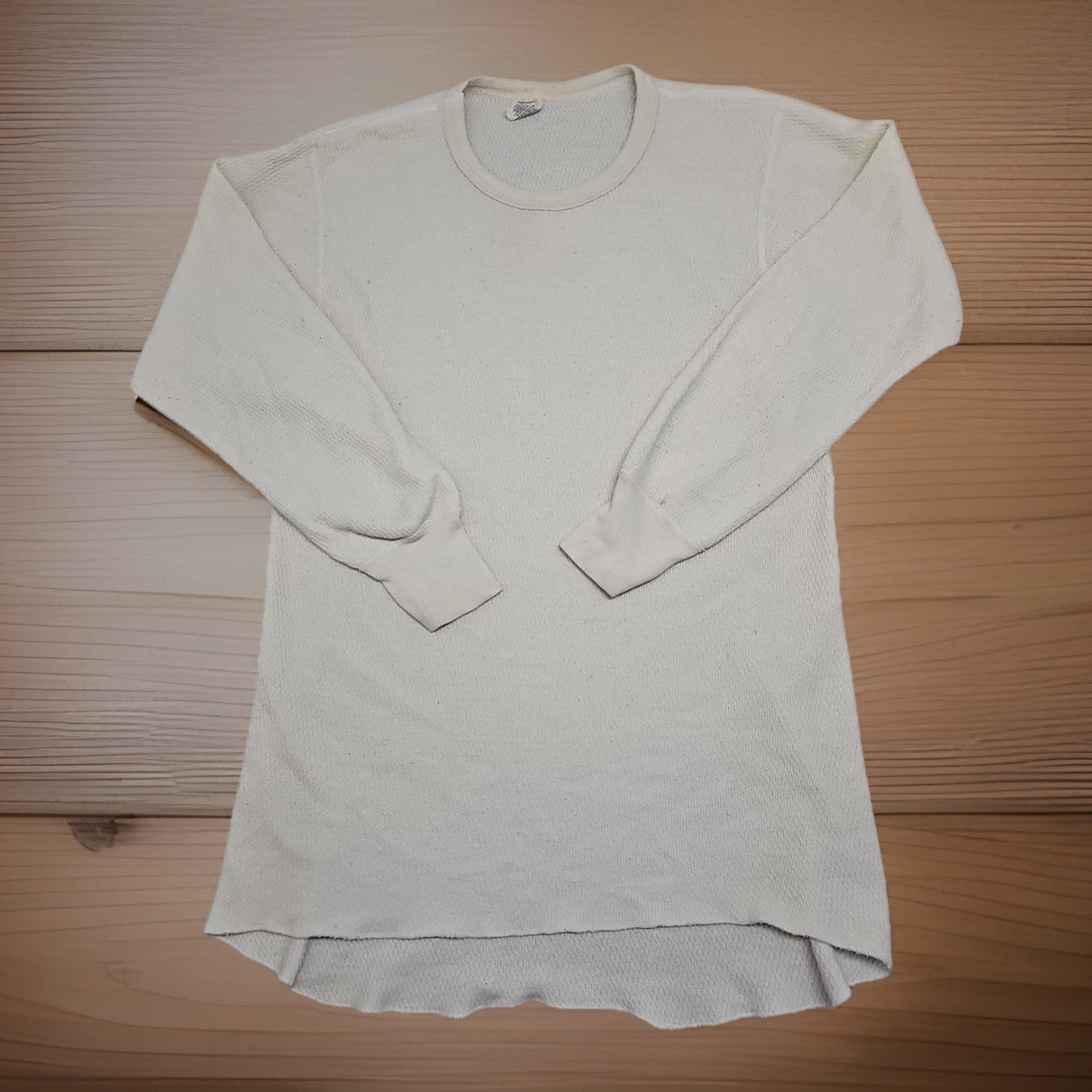VTG Morgan Mills Biege Long Johns Waffle Knit Thermal Base Layer Arctex 2XL (L) gallery