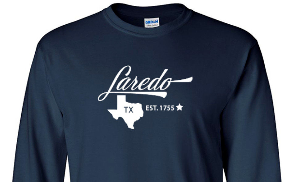 Laredo Texas T-Shirt State Long Sleeve Graphic Tees Unisex apparel Design gallery