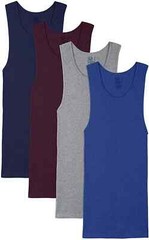 Fruit of the Loom Assorted Color 4-Pack A-Shirts Men’s Size M L114330