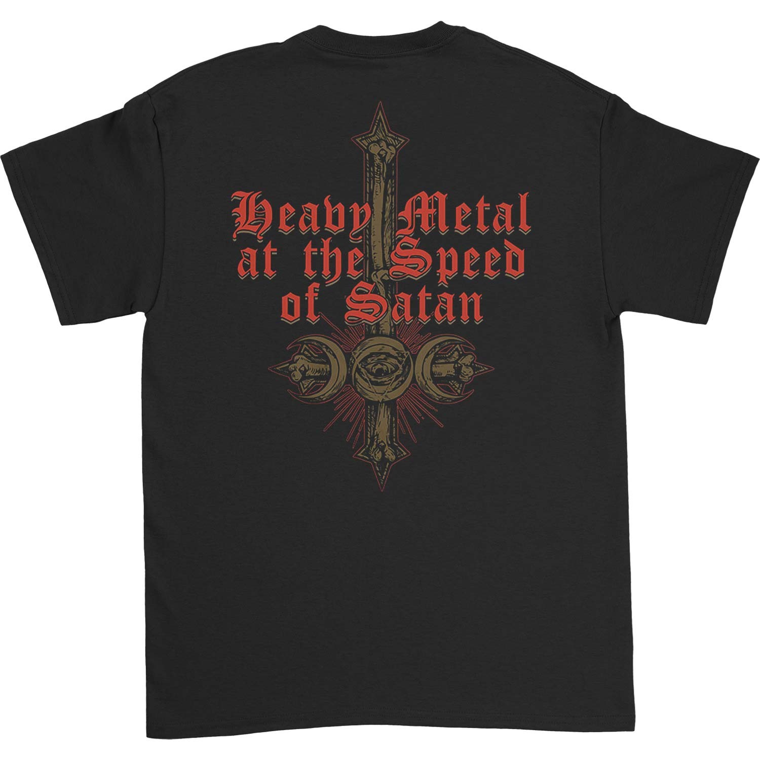 Men's Bewitcher Speed of Satan Tee T-shirt X-Large Black gallery