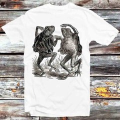Dancing Frog Toad Demons Withells Japanese Art T Shirt B343