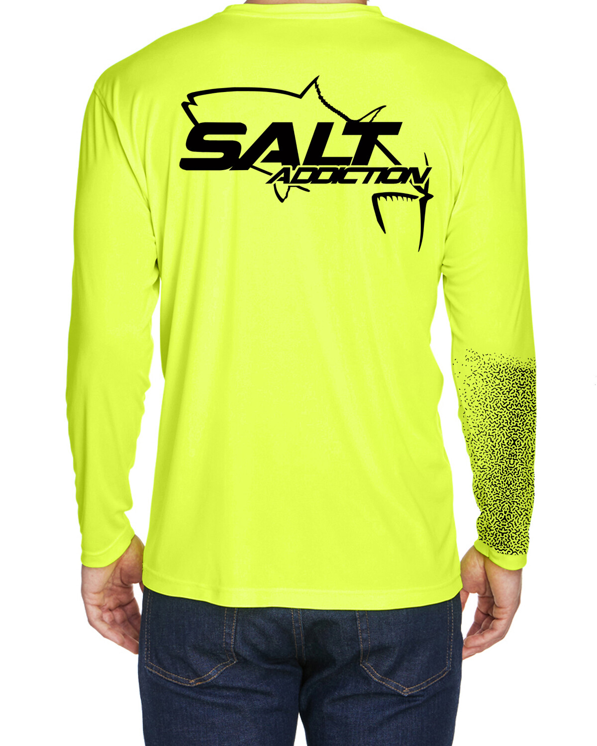 Salt Addiction t shirt long sleeve microfiber performance uv rated fishing gallery