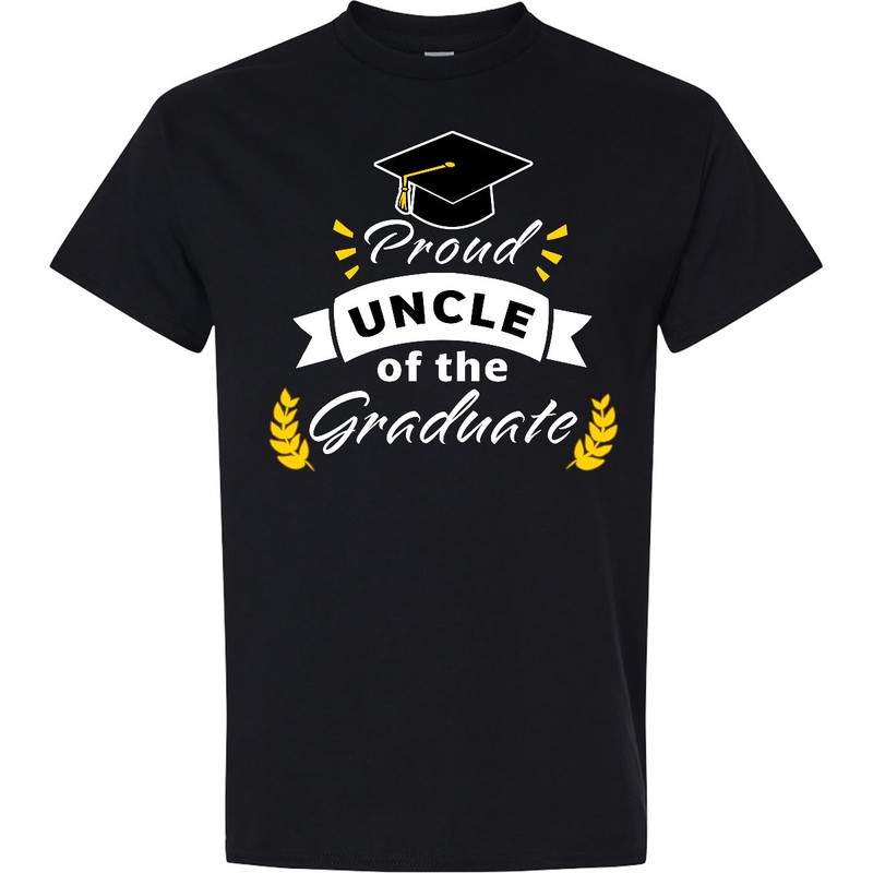 Inktastic Family Graduation-Proud Uncle Of The Graduate T-Shirt Graduation Day