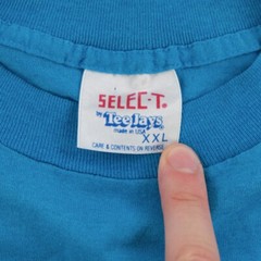 VTG Single Stitch Nag Head Outer Banks NC Blue Select-T Tee Jays USA Made XXL 44