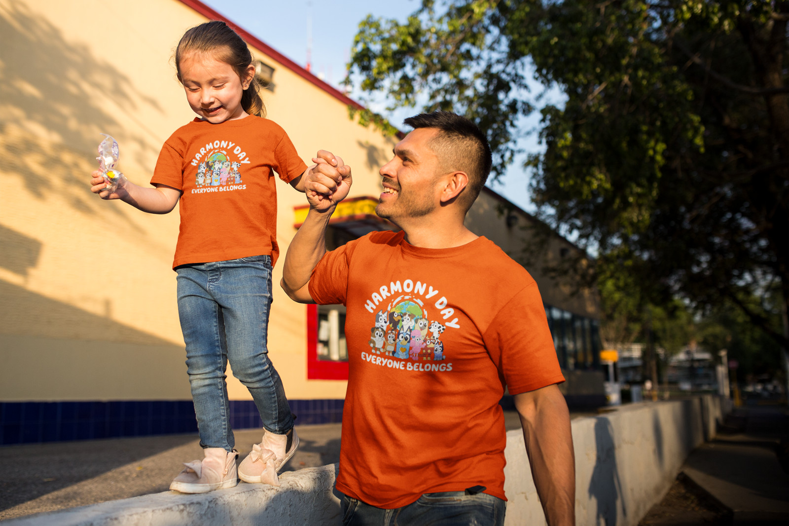 Harmony Day T Shirt 2025 - Everyone Belongs - Orange Shirt Kids/Adults sizes gallery