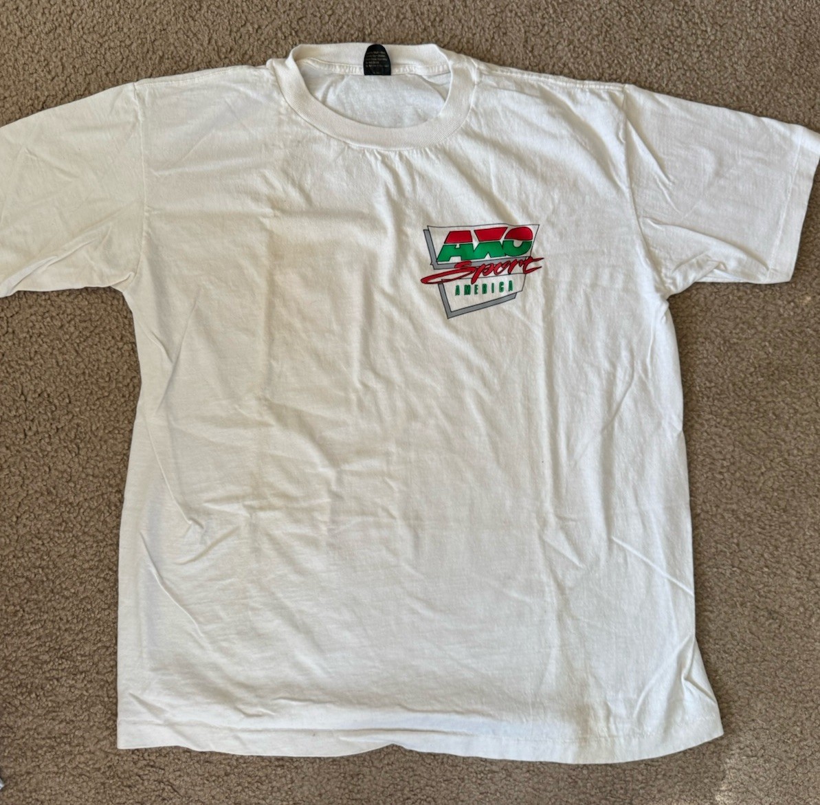 Vintage 1986 AXO Sport America Motocross Racing T-Shirt Single Stitch XL gallery