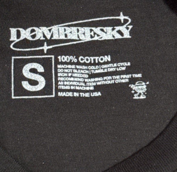 Men’s Graphic T Shirt Small Black Eyes Print Festival Rave EDM Dombresky Tee gallery