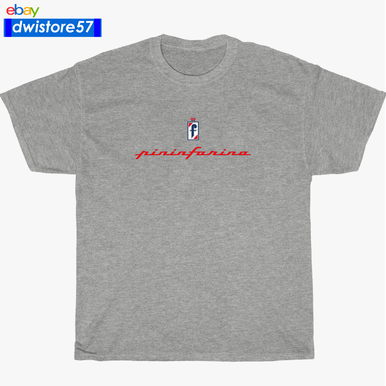 New Shirt Pininfarina Racing Car Logo Black/Navy/White/Grey Men's T-Shirt S-5XL gallery