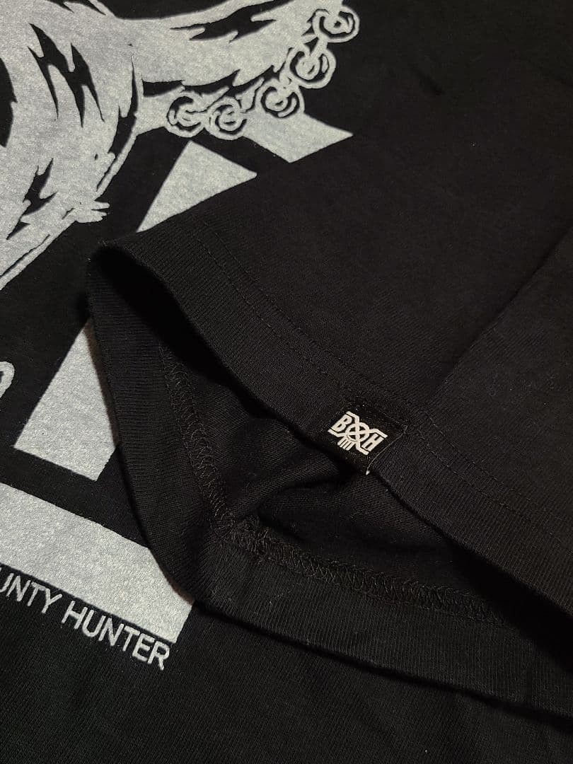 BOUNTY HUNTER x RISK Collab T-Shirt Black XL Harajuku Punk Rock Graphic Rare gallery