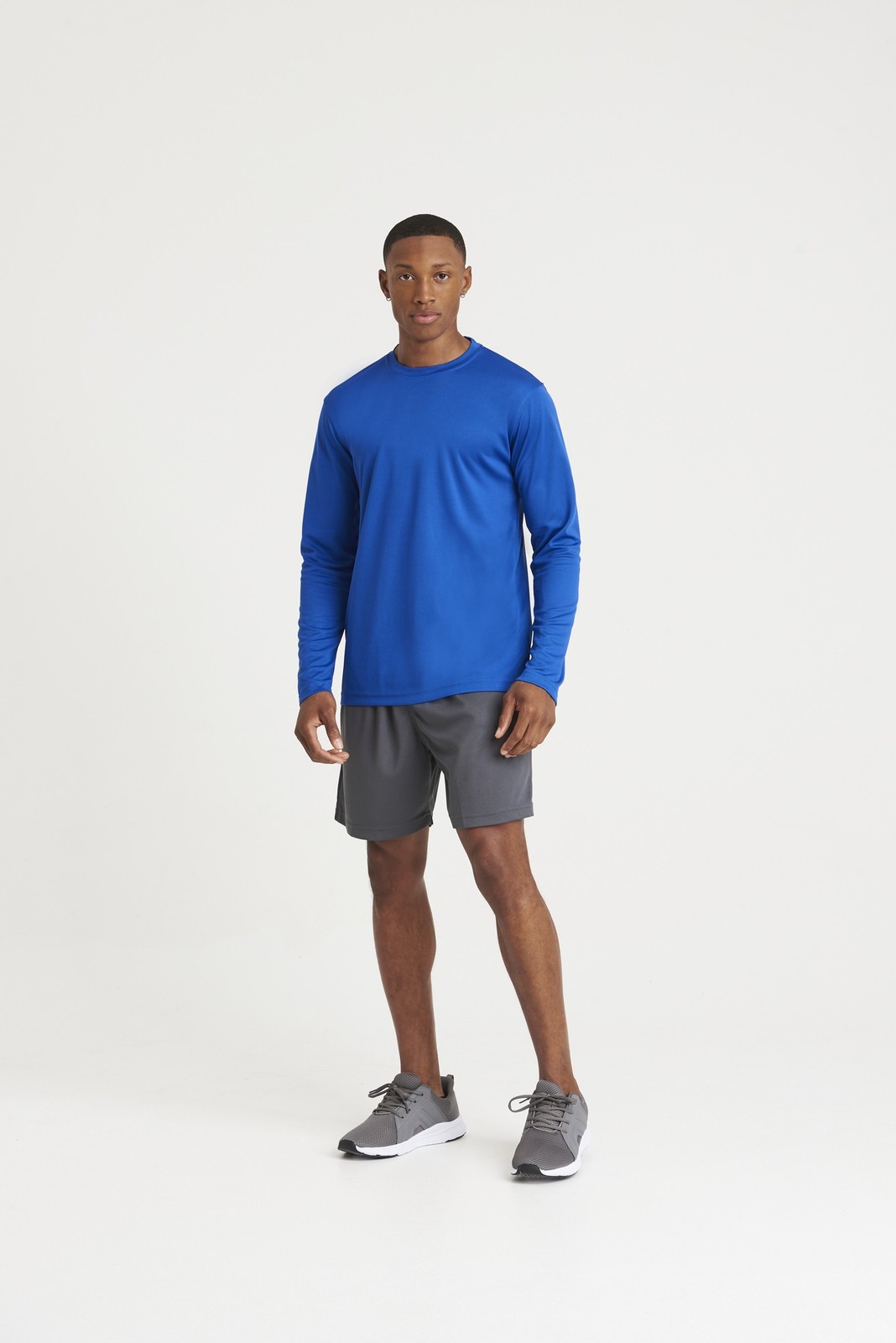 AWDis Just Cool Long Sleeve T-Shirt -Men Polyester Gym/Summer/Sports/Running Tee gallery