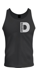 Duramax Small chest D Design Tee Unisex Black Color Front D Tank Top