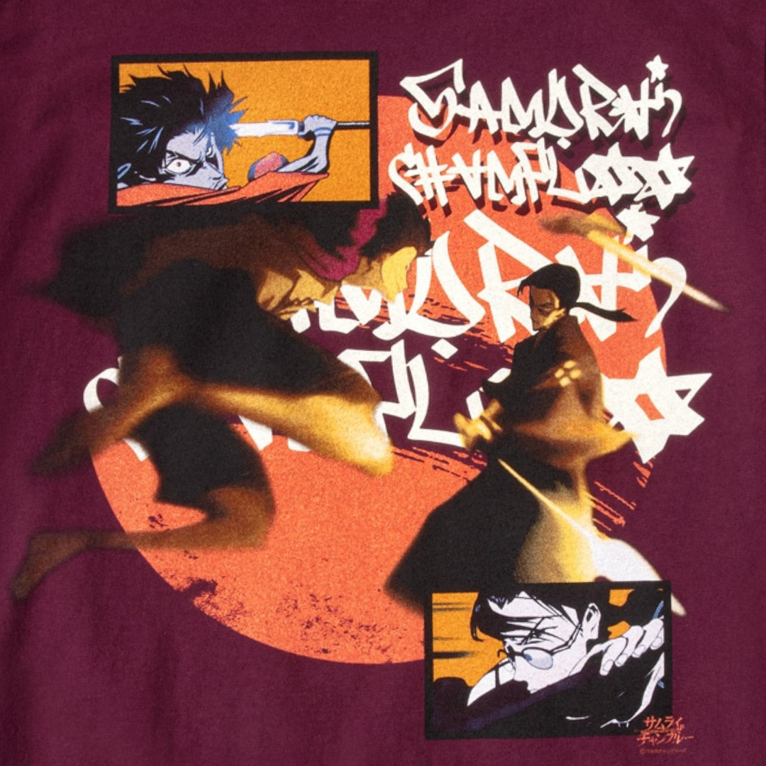 Japan Limited SAMURAI CHAMPLOO Mugen Jin Watanabe GEEKS RULE 2XL T-Shirts