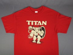 TITAN T-Shirts – Dave Trampier Gorgonstar Fantasy Wargame – Minotaur or Behemoth