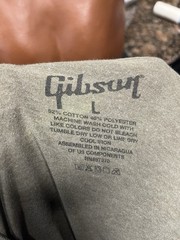 Gibson Les Paul Tee in Heather Olive Large Guitars