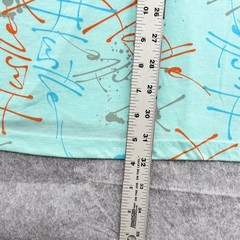 Launder Bailey Apparel Mens XL Mint Green Hustle Bear Graffiti Graphic T-Shirt