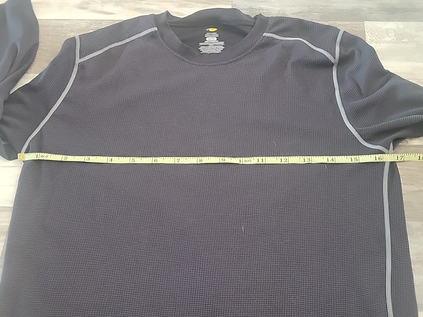 Bass Pro Shops Thermal Base layer Mens Size X Large Black Waffle Long Sleeve gallery