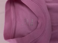 Teens S Regular 2-Pack Pink/Fuchsia Solid Crew Neck Short Sleeve T-Shirts