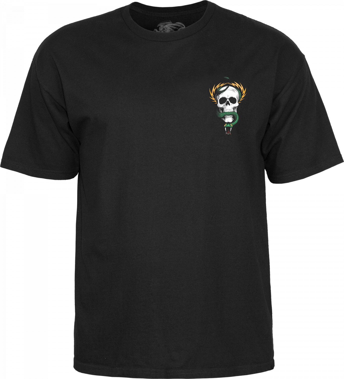 Powell Peralta Mike McGill SKULL AND SNAKE Skateboard T Shirt BLACK gallery