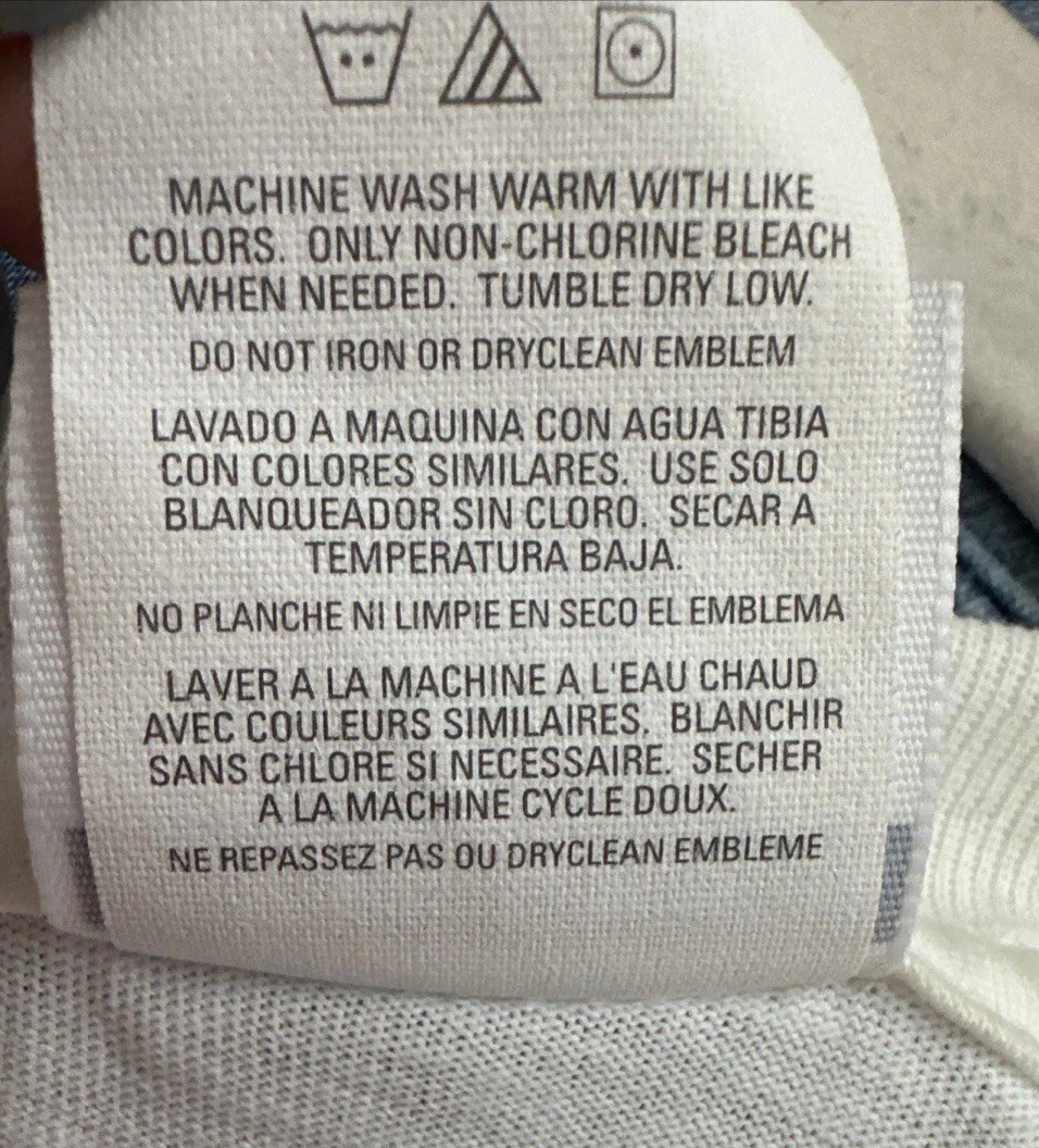 2001 Eddie Money Graphic White Tour Tee Personalized Autographed Back, Size L gallery