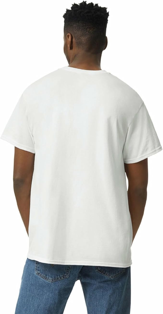Gildan Adult Ultra Cotton T-Shirt, Style G2000, Multipack - White gallery