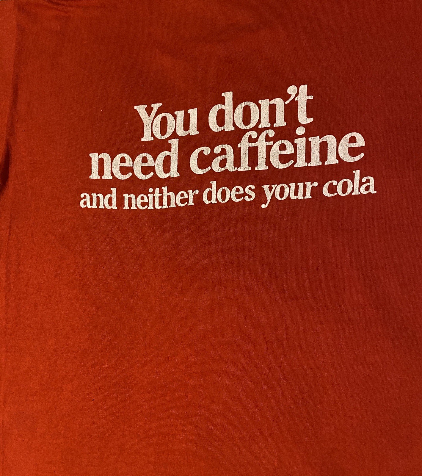 Vintage 80s Like Cola Fit Small Red Single Stitch T Shirt gallery