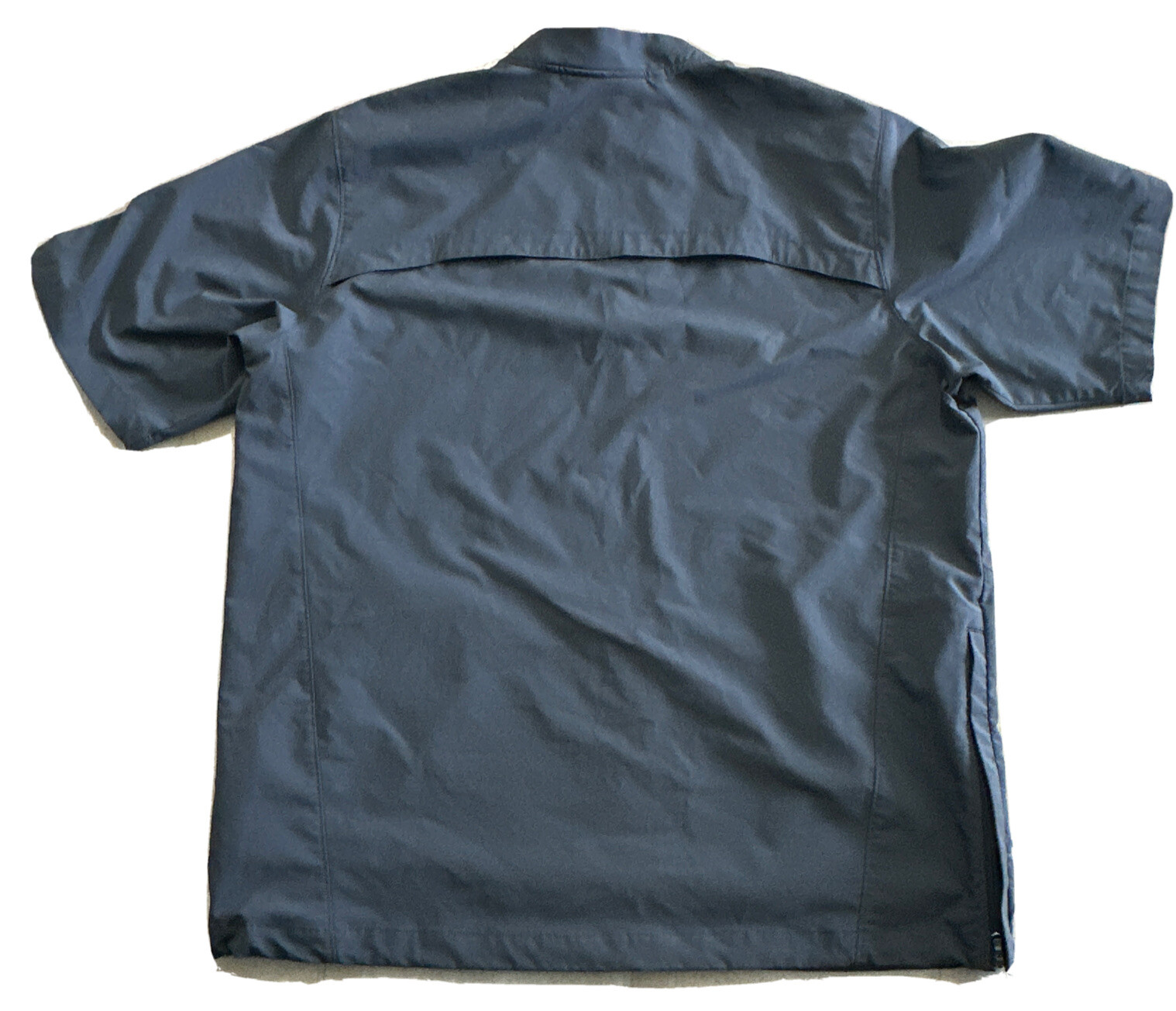 Under Armour Shirt Men XL Gray Vented Fish Fishing Marlin 1/4 Zip Windbreaker gallery