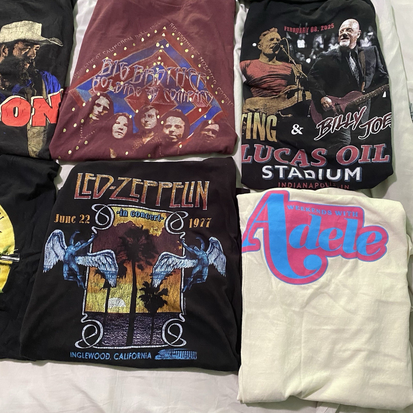 Rock Band Concert T-Shirt Lot of 20 Modern Pop Tour Music Tees Bundle Reseller gallery