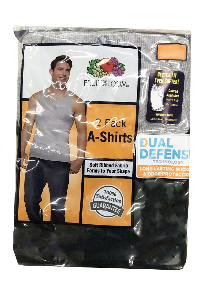 Fruit Of The Loom Men's Multi Pack Tank Top Tag-Free Cotton Athletic A-Shirts gallery