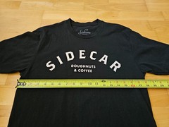 Sidecar Doughnuts & Coffee Black T Shirt Medium – LA OC California SLC Utah