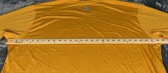 Duluth Trading Alaskan Hardgear Men’s Gray SS Base Layer Shirt – 3XL – Yellow