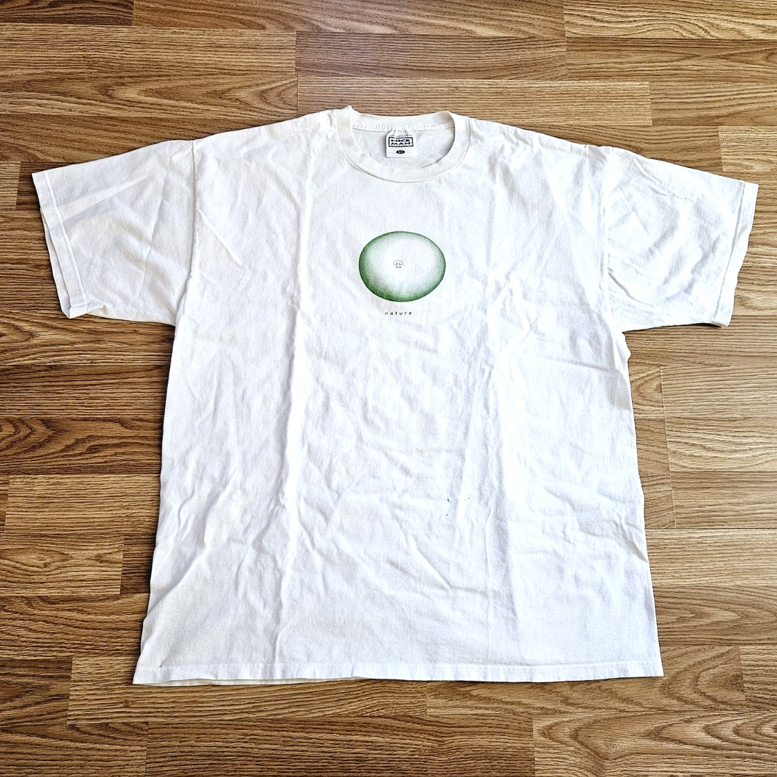 Vintage 90s Magic The Gathering Nature Symbol Role Playing T Shirt Rare XL gallery