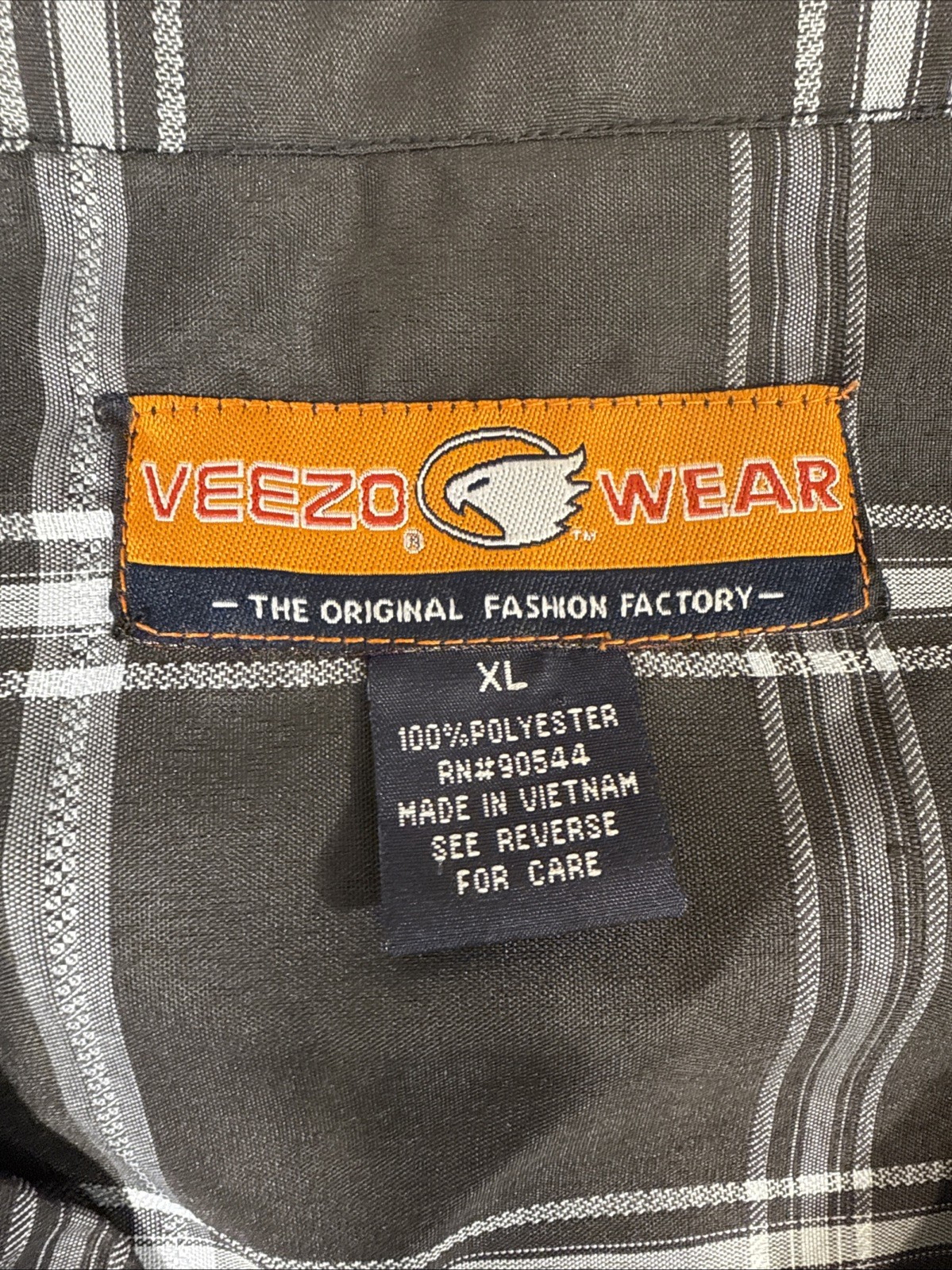 SHIRT SHORT SET Vintage Veezo Wear XL Mens Black Hip Hop Rap Festival Y2K gallery