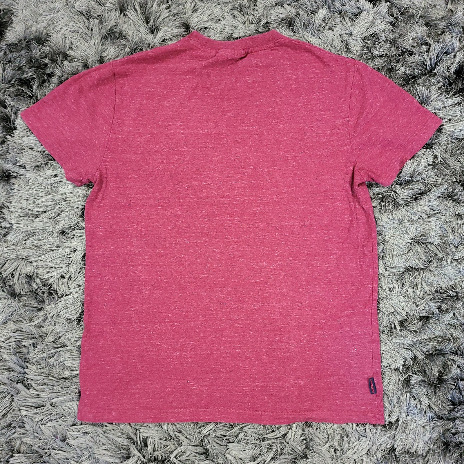 Superdry Shirt Mens Medium Red Heather Logo Tee Athletics Cotton Crewneck Soft gallery