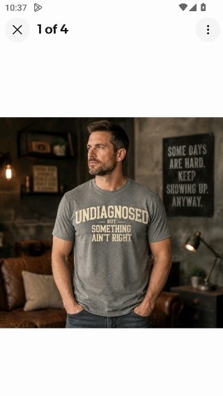 Undiagnosed But Something Ain’t Right Funny Sarcastic Humor T-Shirt