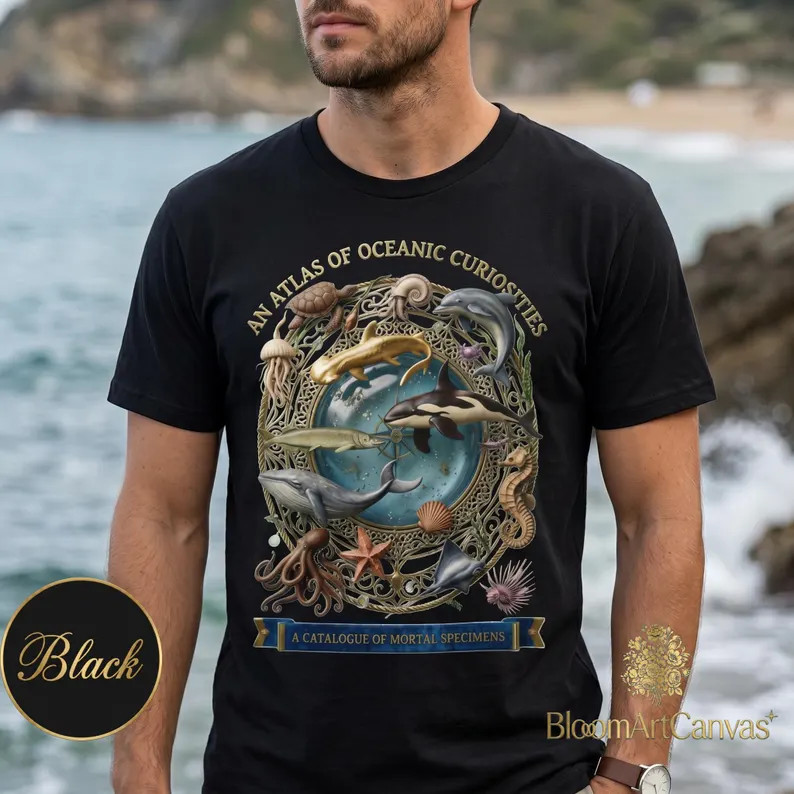 Comfort Tee Oceanic Curiosities Ocean Marine Graphic gallery
