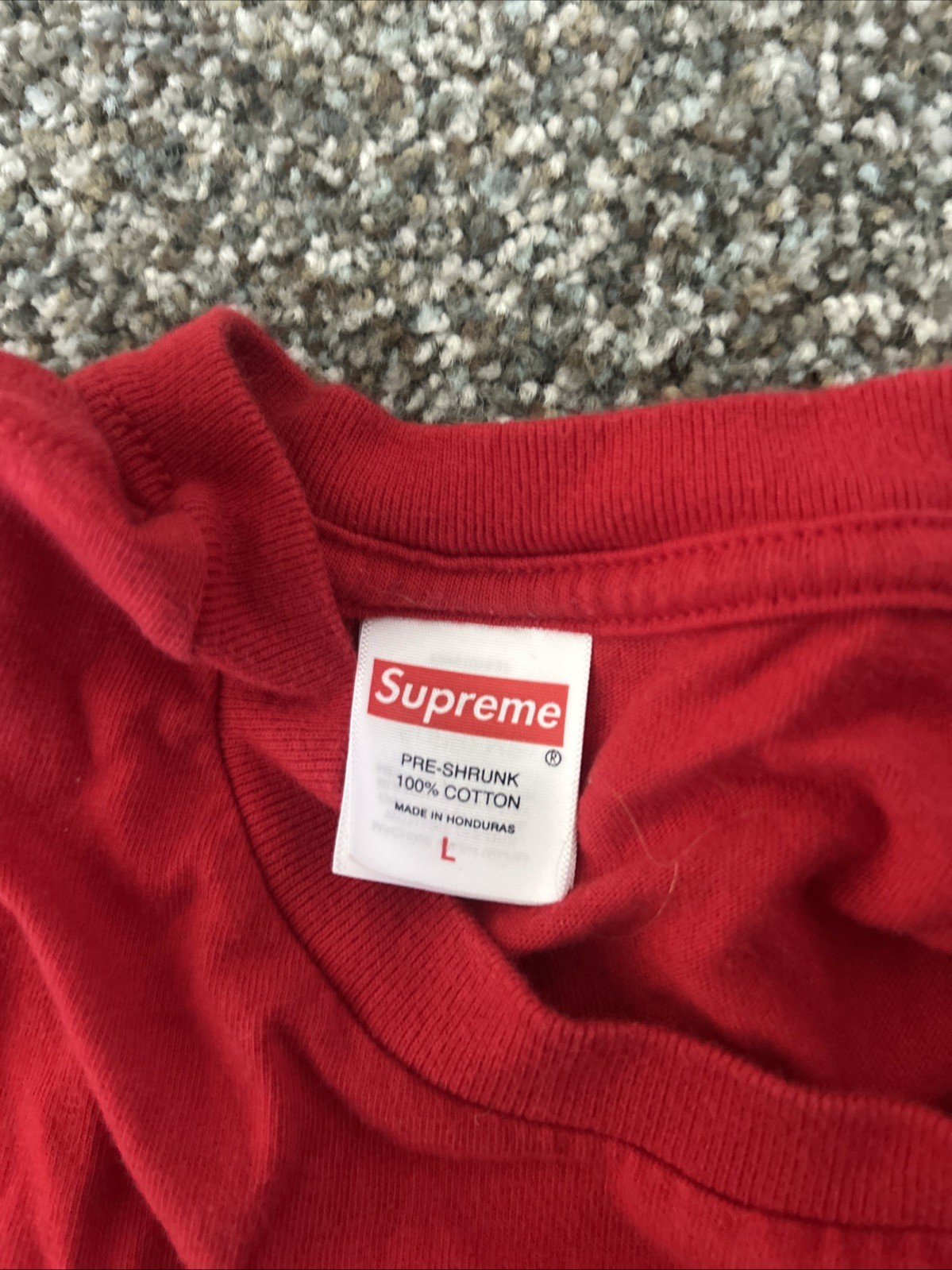 Playboi Carti Supreme Men's Short Sleeve T-Shirt Red, Size L gallery