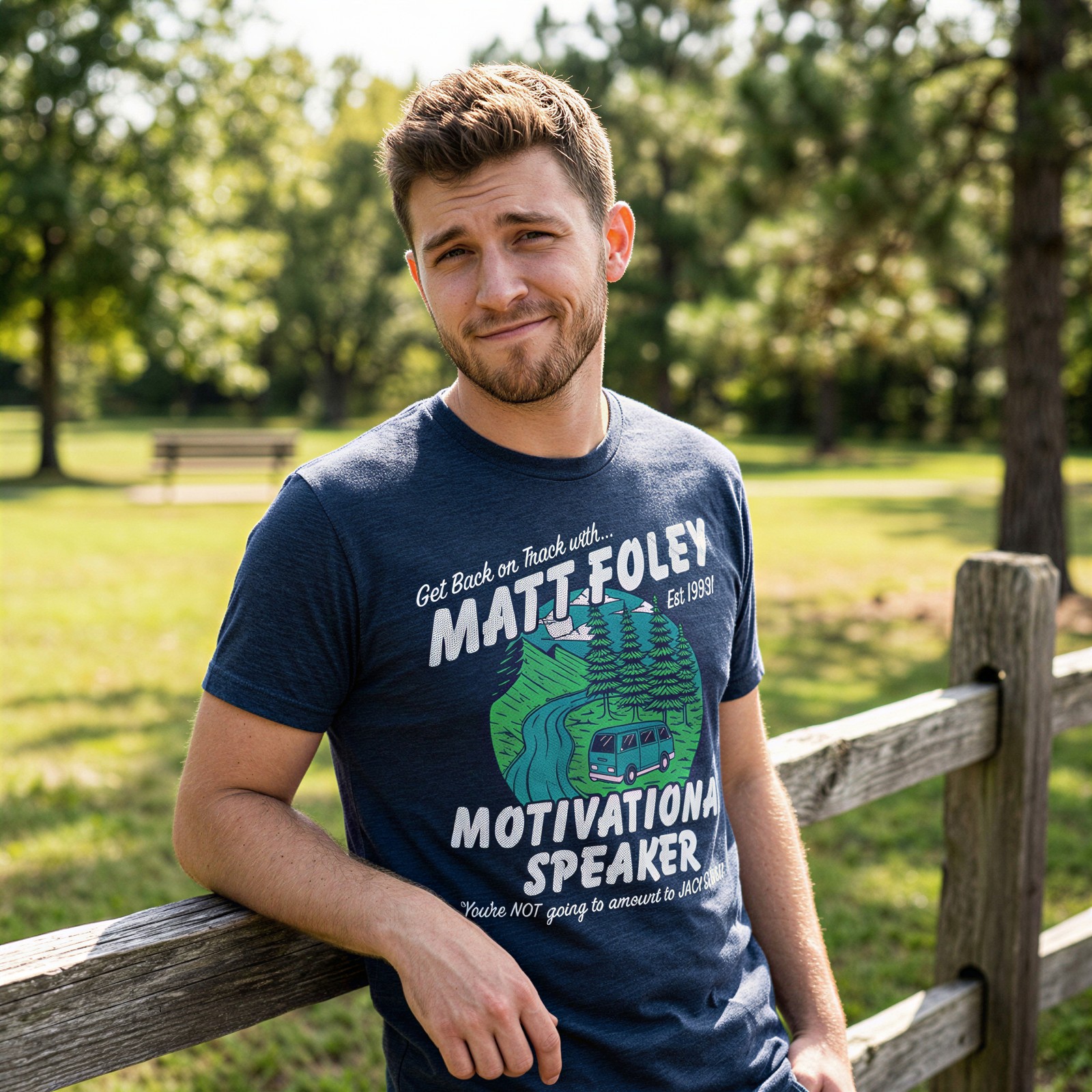 Mens Funny T Shirts Matt Foley Motivational Speaker Sarcastic Chris Farley gallery