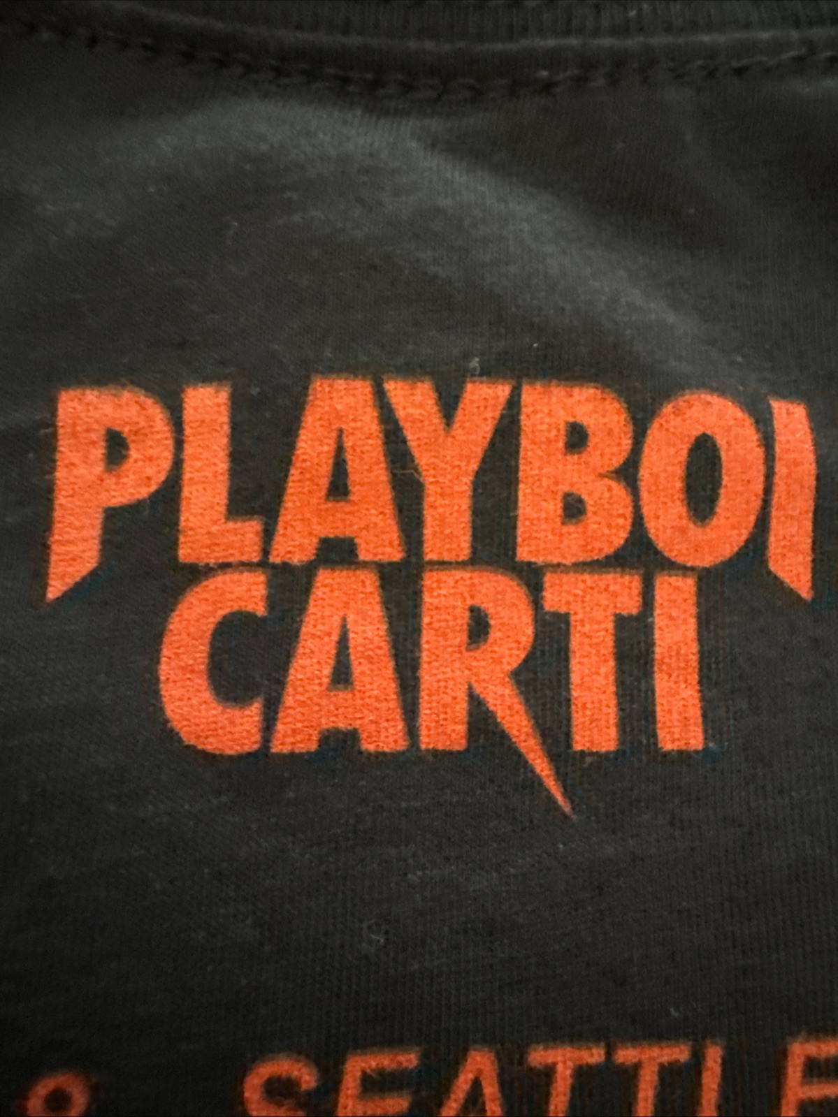 🔥New 100% Authentic 2017 PLAYBOI CARTI SELF TITLED ERA Tour Official T-shirt SM gallery