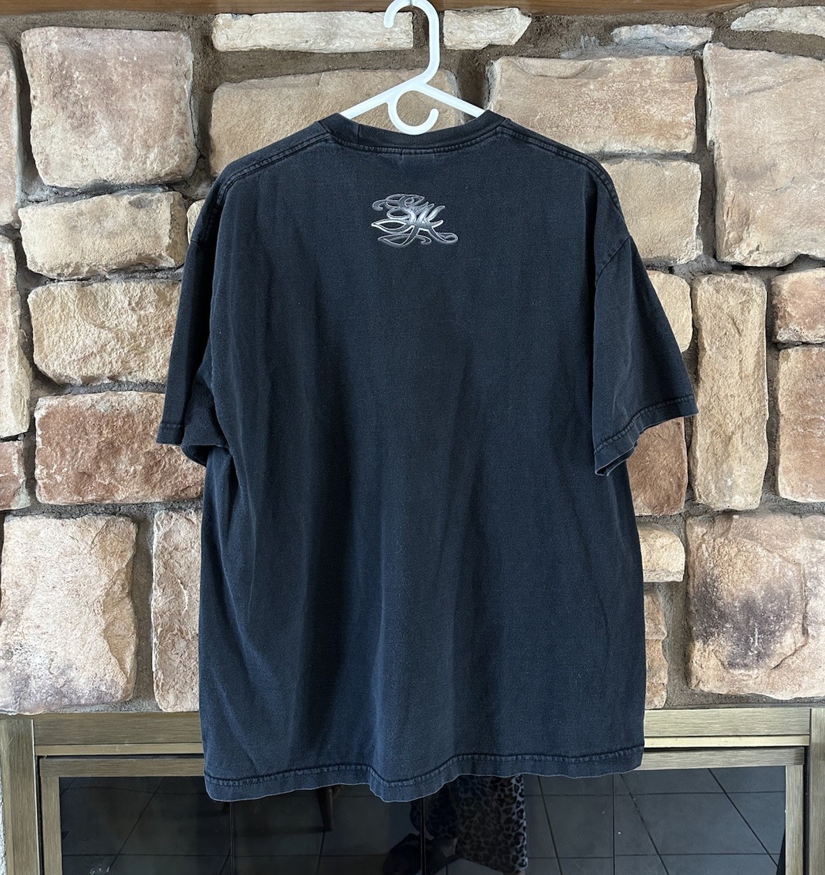 VTG Y2K Suicide Kings Tattoo Style Graphic T Shirt Size XL Mens Grunge Faded gallery