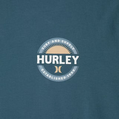 Hurley Men’s Graphic Tee Size Large Blue