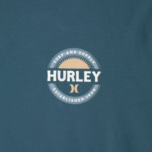 Hurley Men's Graphic Tee Size Large Blue gallery