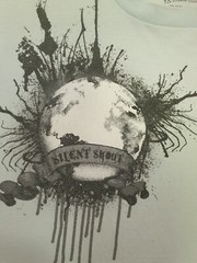 Silent Shout Earth Tee T Shirt Common Threads for Common Causes Sz M 100% Cotton