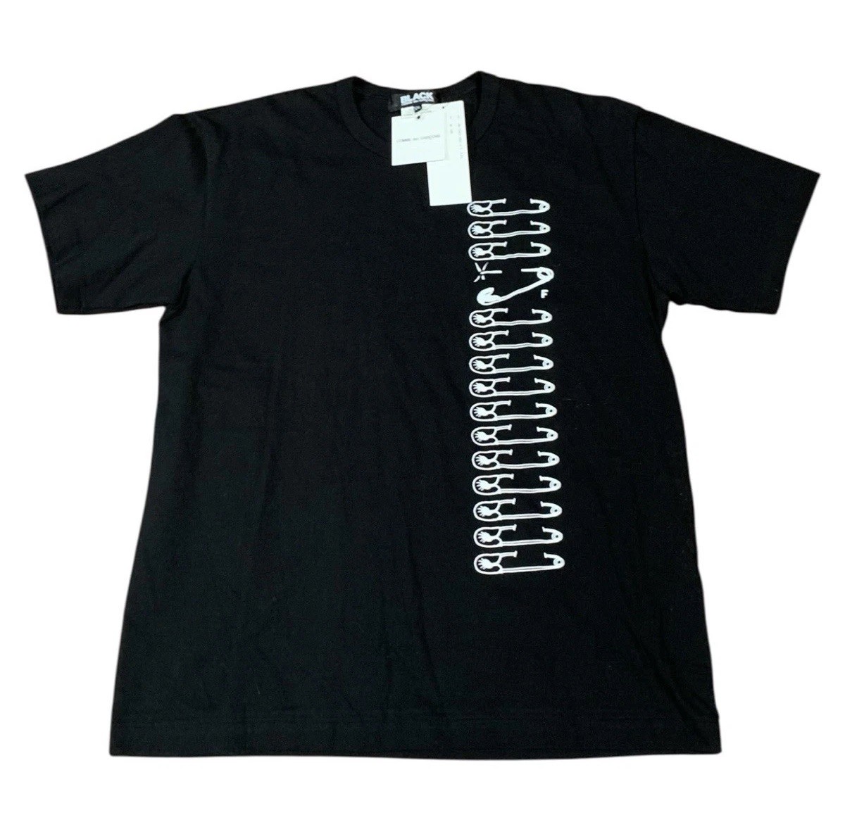 COMME DES GARCONS CDG Black Label Tee Mens Size XXL