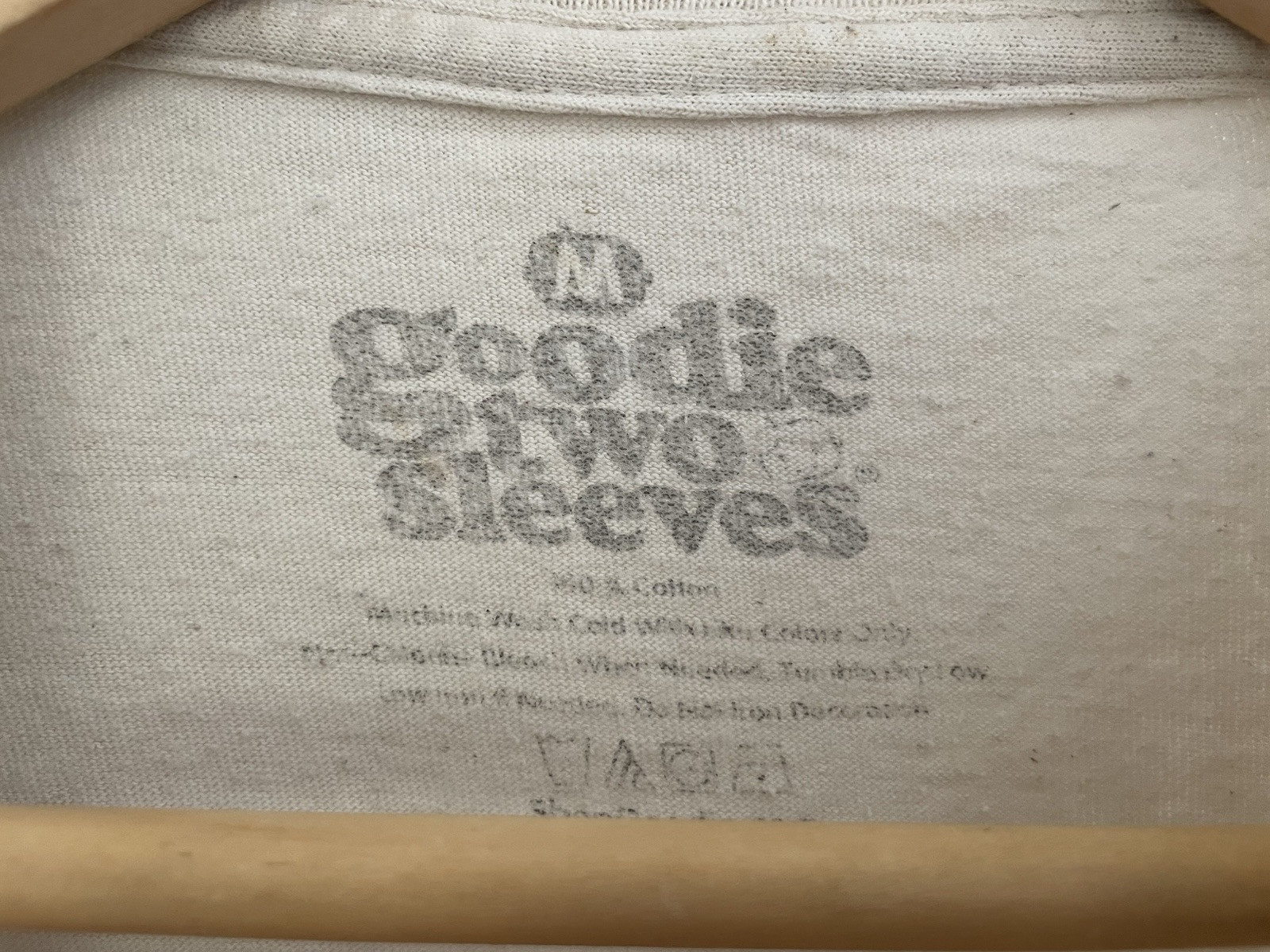 Goodie Two Sleeves Unisex Adult Redwood National Forest Cotton T-Shirt Beige M gallery