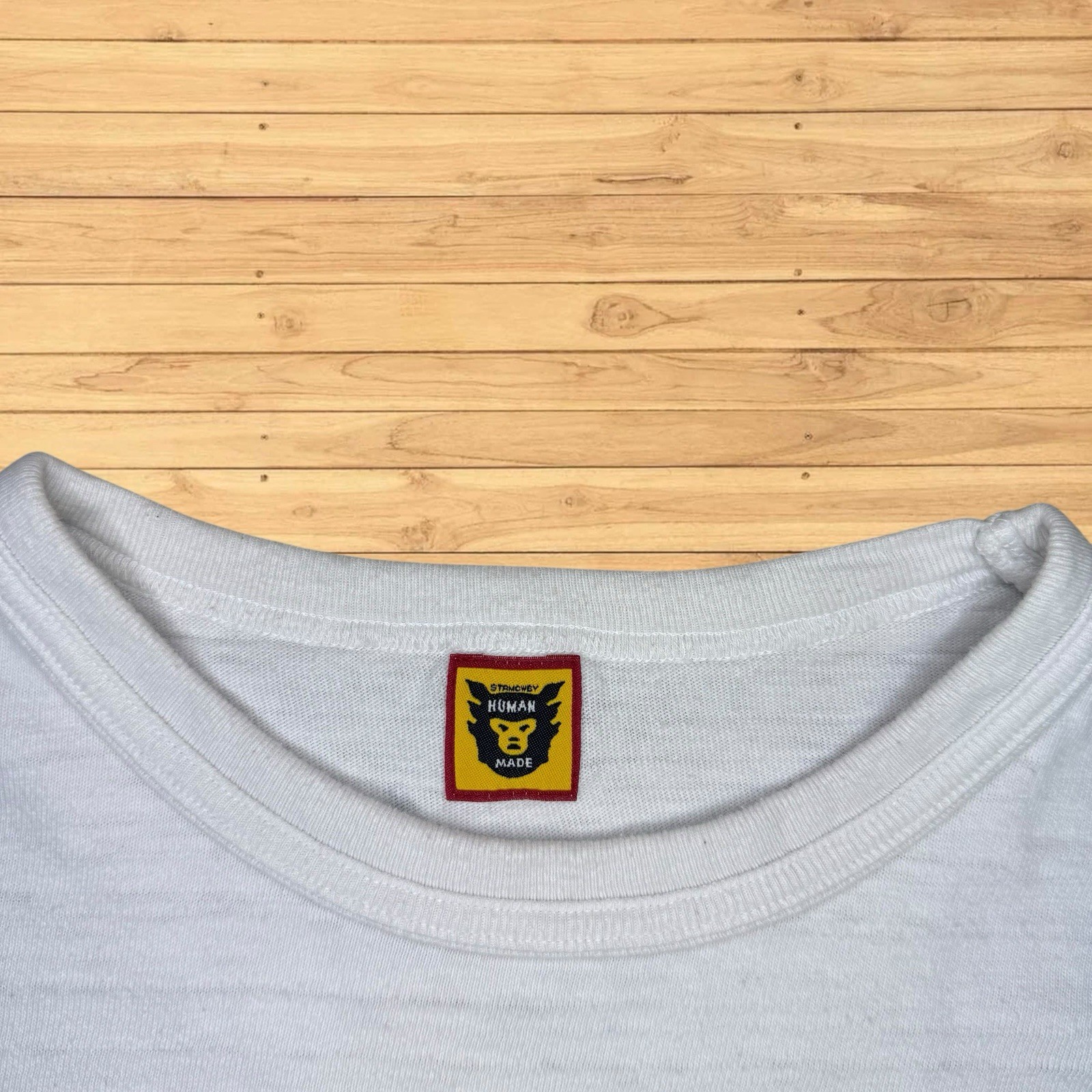 Human Made Men's T-Shirt Duck Graphic Single Stitch Made in Japan gallery