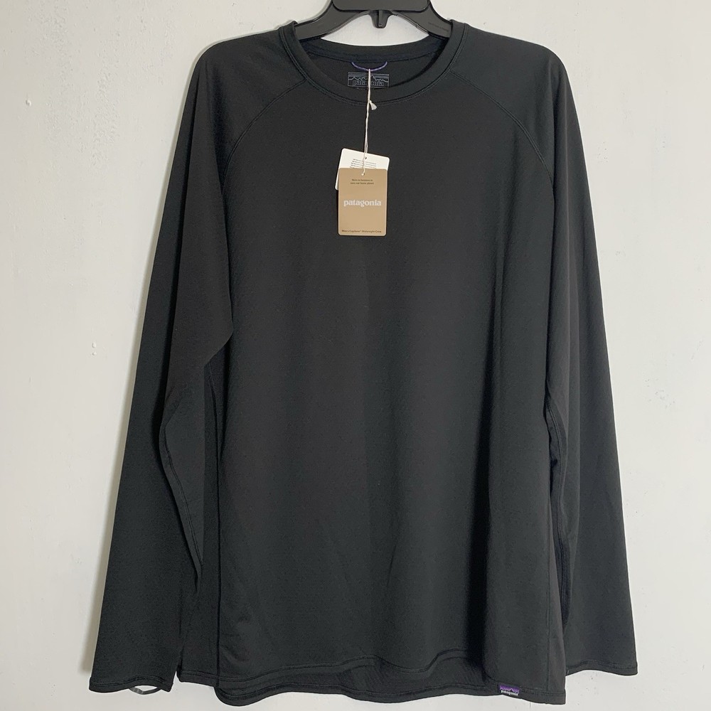 Patagonia – Capilene Midnight Long Sleeve Shirt – Size: XL – Made in Sri Lanka
