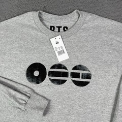 BTS Arirang Target Exclusive Long Sleeve Shirt Mens M Gray NEW