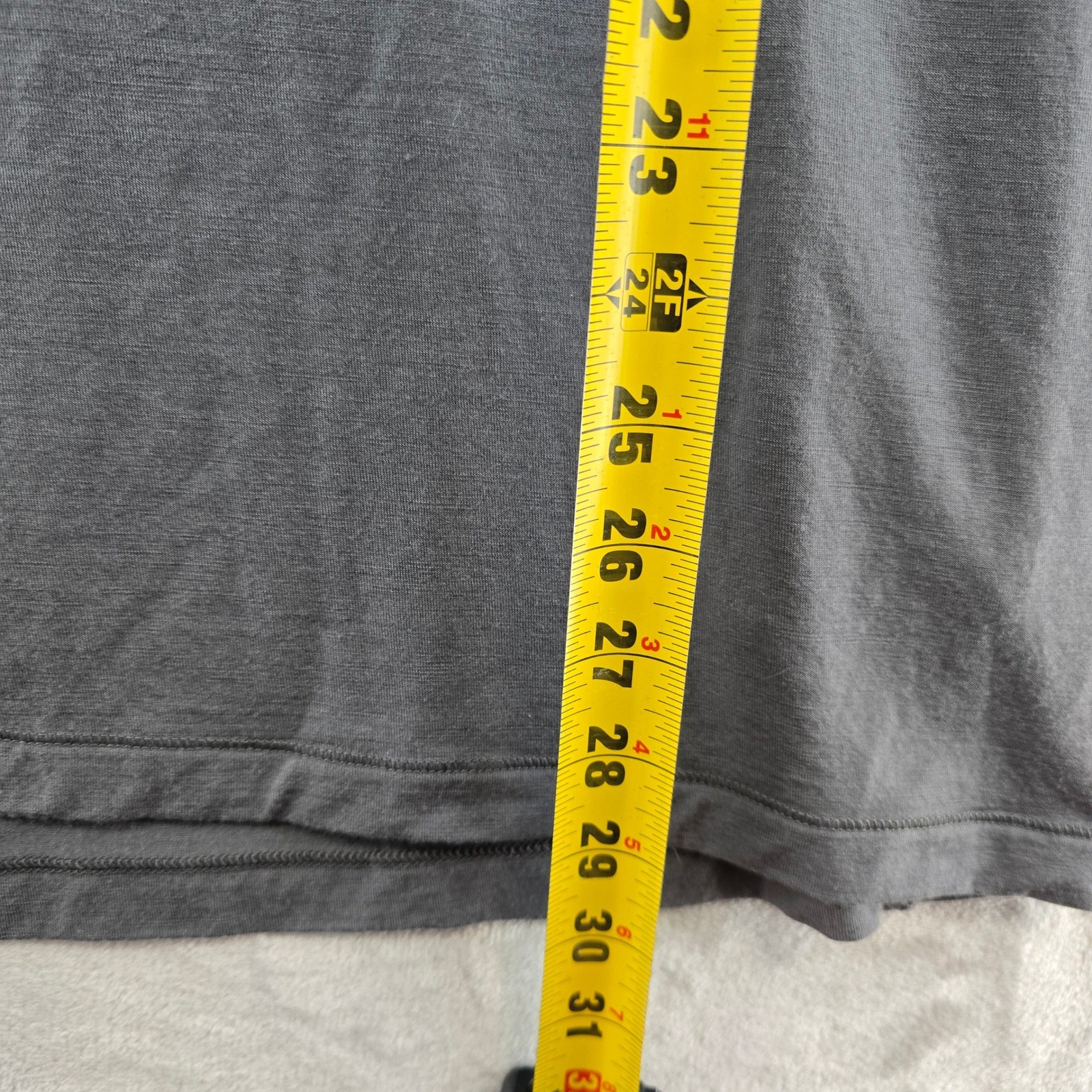 Proof 72-Hour Merino Tee Mens XL Gray Long Sleeve Crewneck Base Layer Huckberry gallery